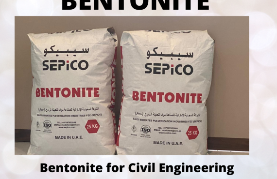 Bentonite for Civil Engineering Water proofing